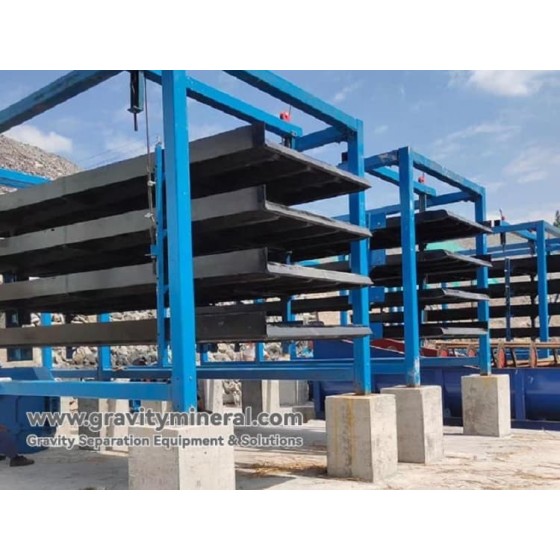 マルチデッキ リフト式振動テーブル