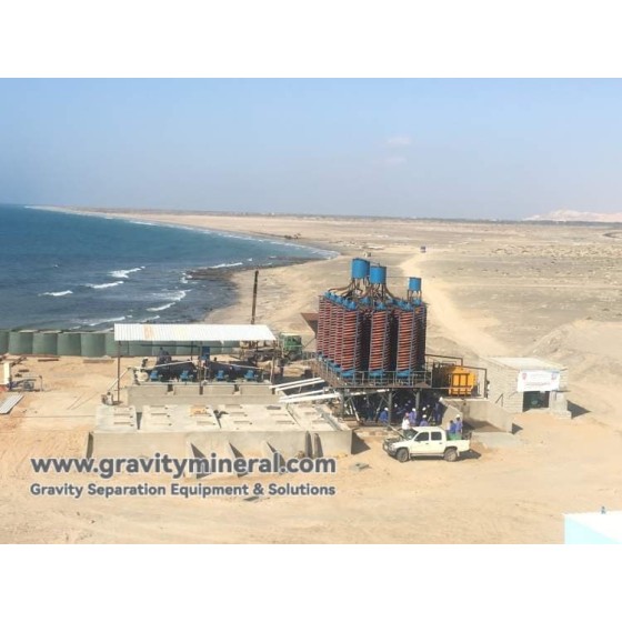 海岸プラサー鉱石選鉱ソリューション