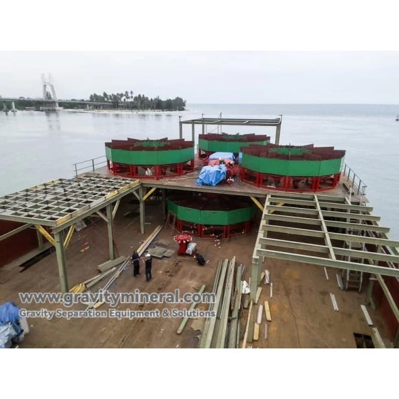 海底スズ・プラサー鉱床 重力選鉱ソリューション