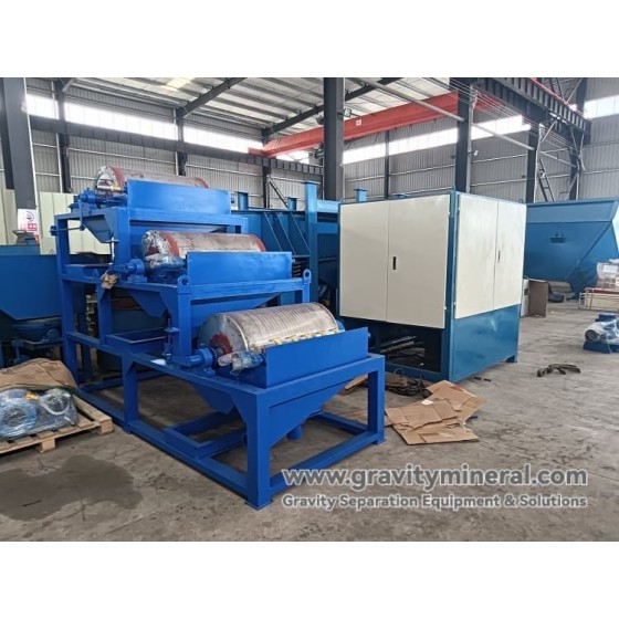 鉄鉱石選鉱ソリューション（重力＋磁気分離）